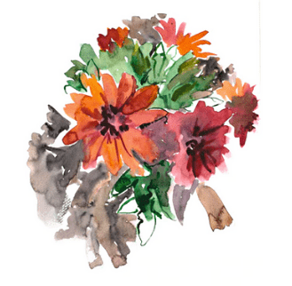 Lucy Erridge Art watercolour