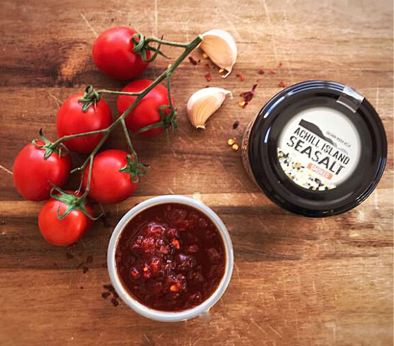 Achill Island Sea Salt Shopify website by Milk Bottle Labs