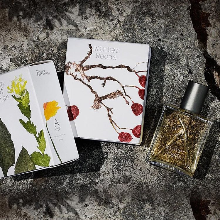 The Burren Perfumery Shopify website by Milk Bottle Labs