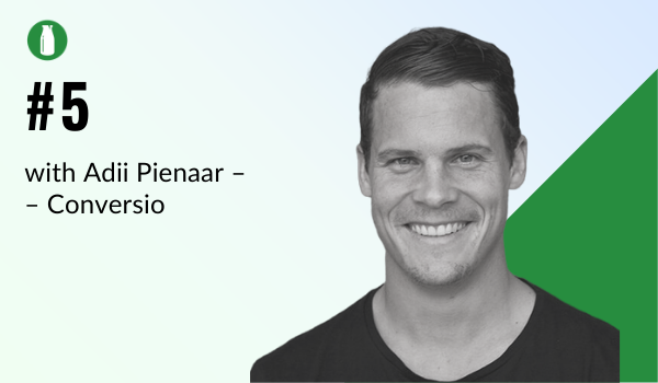 Episode 5 Milk Bottle Shopify Podcast with Adii Pienaar from Conversio email marketing platform