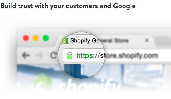 Shopify Announce Free SSL Certs