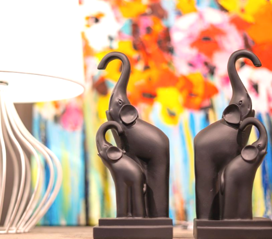 elephant book ends from Fervor + Hue homeware store on Shopify